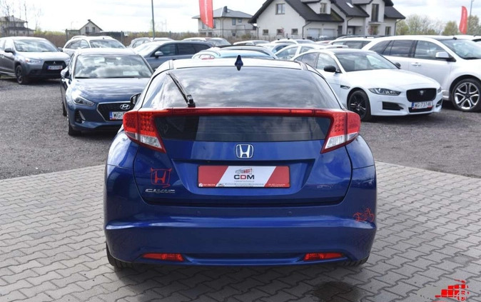 Honda Civic cena 33900 przebieg: 219772, rok produkcji 2012 z Rogoźno małe 466